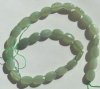 16 inch strand of 14x10mm Faceted New Jade Flat Ovals
